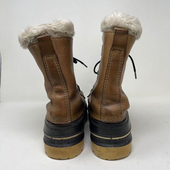 Sorel Men's Buffalo Kaufman Insulated Wool Lined Snow Duck Boots Size 8 - Picture 6 of 10